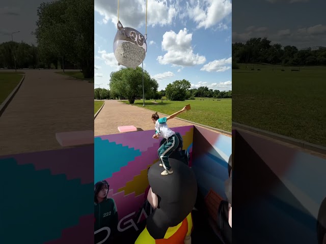 Will you try this game #vfx#viral#squidgame#cgi #animation#مبدع
