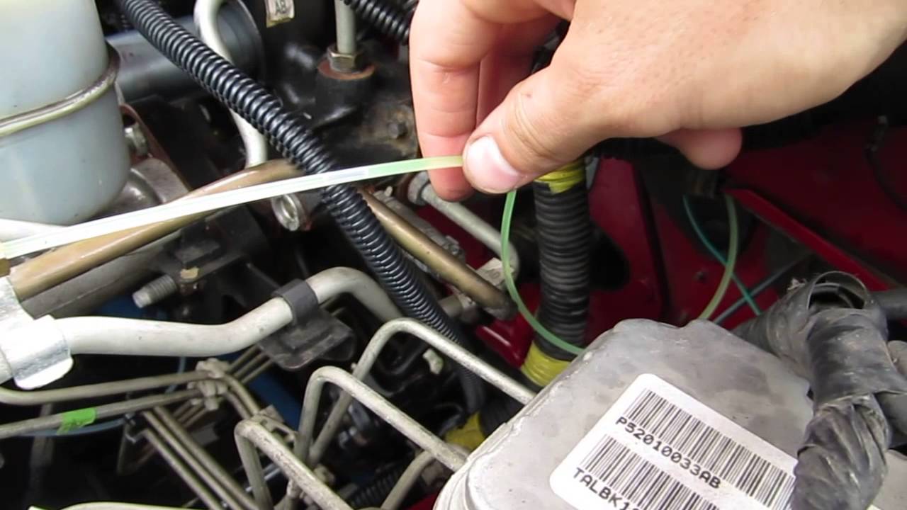 dodge cummins fuel pressure gauge install 2001 - YouTube fuel gauge wiring dodge 2006 2500 