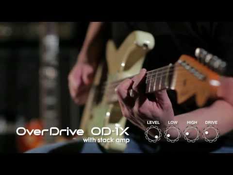 OD-1X Over Drive Sound Preview [BOSS Sound Check]