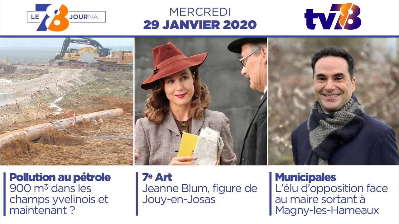 7/8 Le Journal. Edition du mercredi 29 janvier 2020