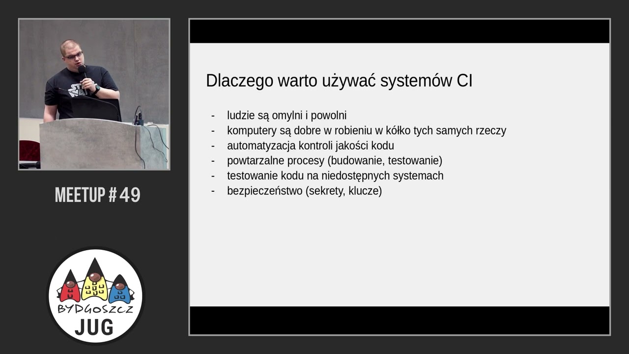 [Bydgoszcz JUG - Meetup #49] Bartosz Sokorski - Github Actions - co, jak i dlaczego?