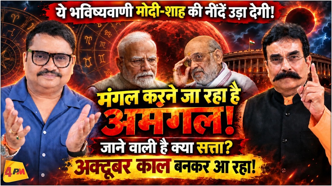 मंगल अक्टूबर में बदलेगा चाल, शाह-मोदी के लिए बनेगा काल! || Modi || Shah || Astrology