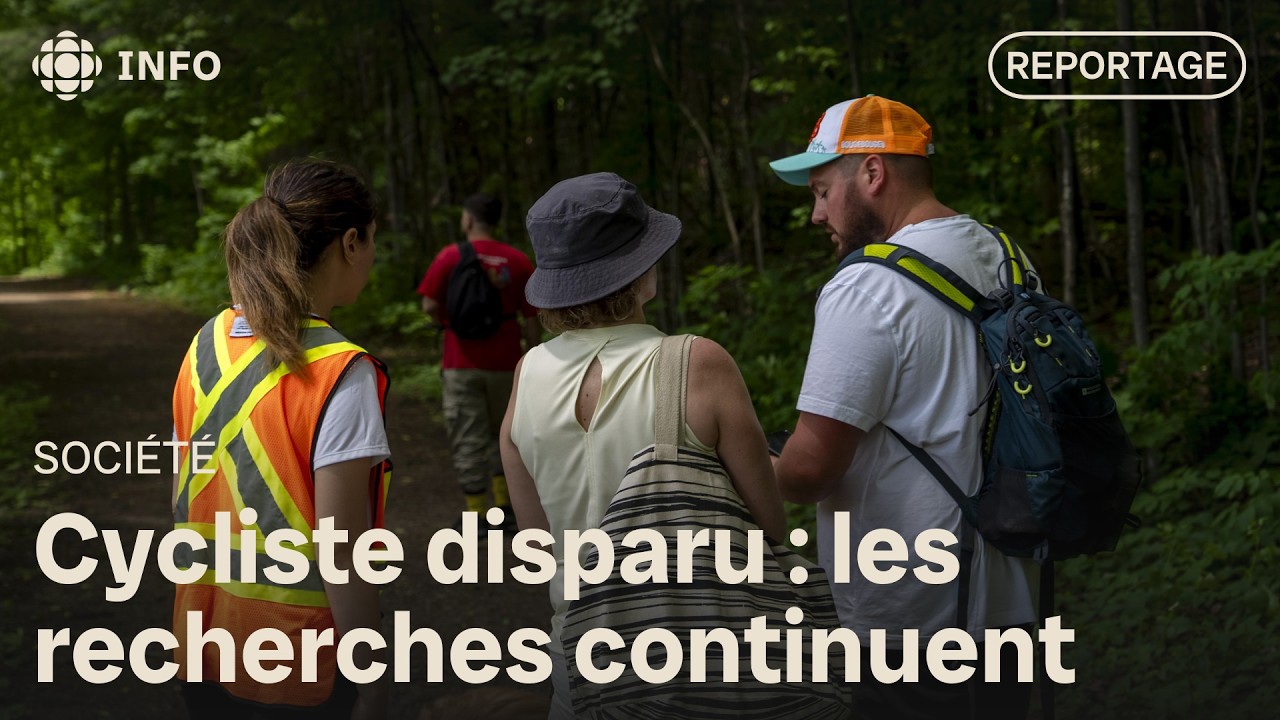 Les recherches se poursuivent à Gatineau pour retrouver un cycliste disparu