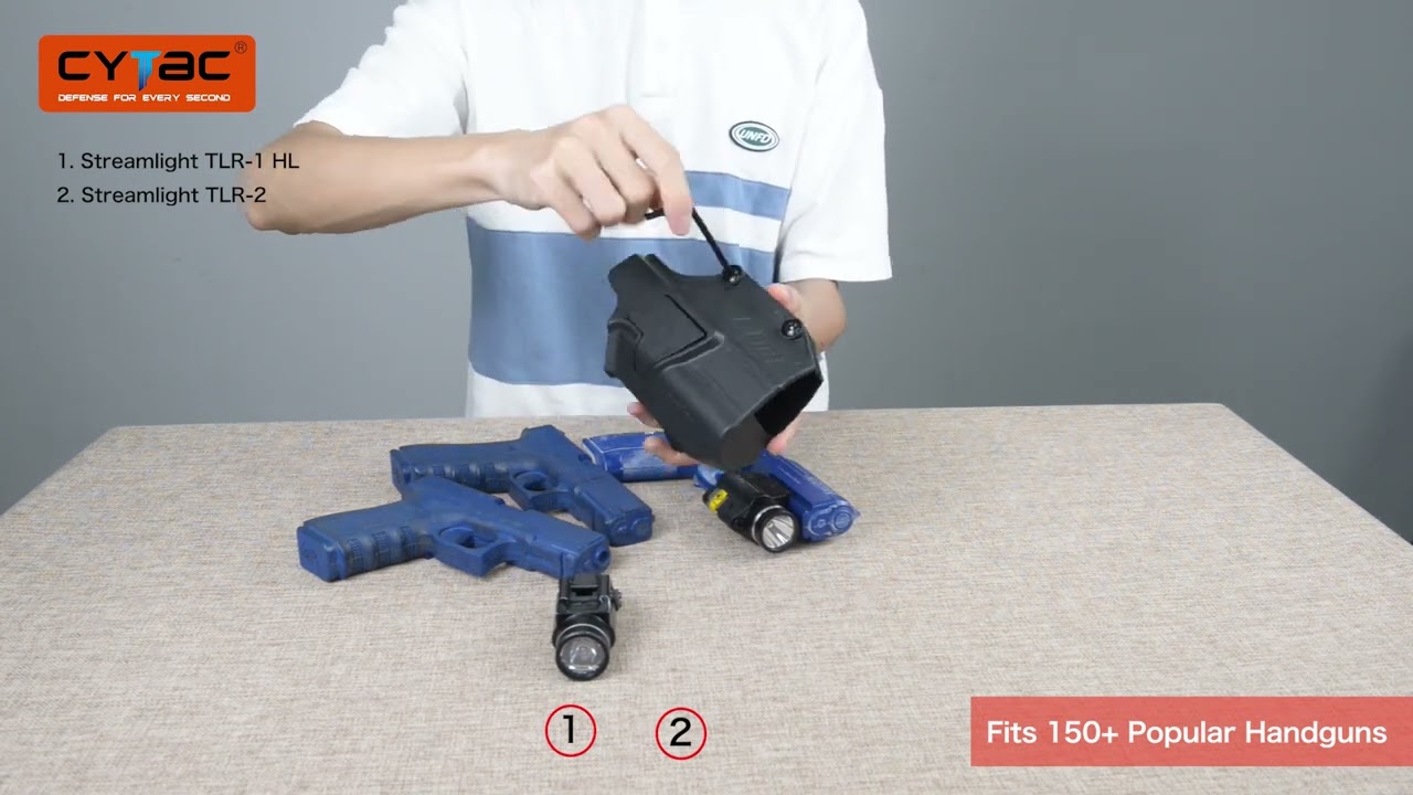 Cytac Mega-Fit Light Holster l Cytac user manual