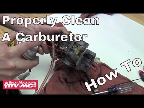 How to clean honda carburetor atv #7