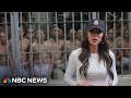 DHS secretary visits El Salvador prison holding deported Venezuelans