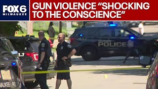 Milwaukee weekend gun violence; police chief says it’s “shocking” | FOX6 News Milwaukee