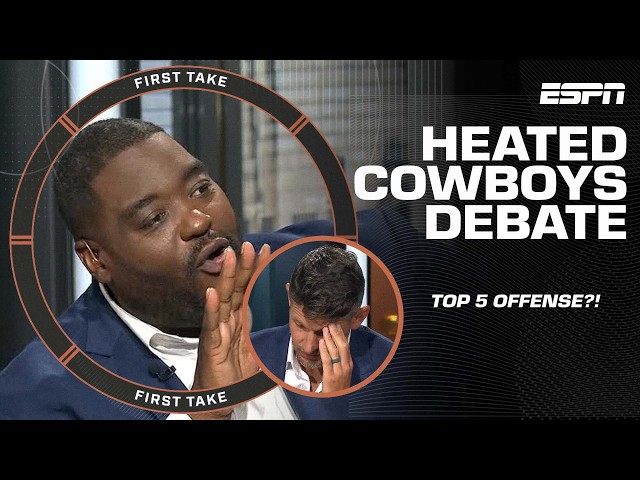 HEATED DEBATE 🔥 Dan Orlovsky SOUNDS OFF on Damien Woody’s BOLD Cowboys take 🗣️👀 | First Take