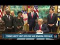 LIVE: Trump hosts visit with officials from Democratic Republic of the Congo and Rwanda | NBC News  - 47:15 min - News - Video