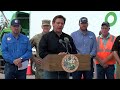 Damaged Florida island gets temporary bridge - 01:00 min - News - Video
