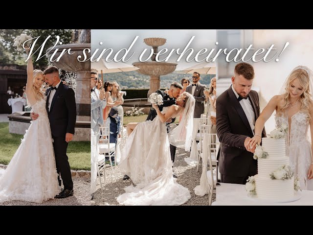 Wir sind VERHEIRATET! Alles über unsere Hochzeit & was wir anders gemacht hätten - VLOG