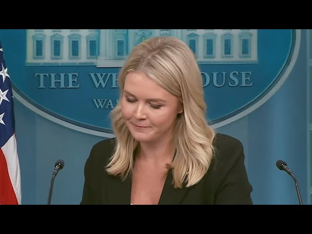 Trump Press Secy PANICS on Live TV over Trump’s disasters