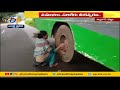 Watch:  A lady conductor helped replacing punctured RTC bus tyre- Paderu