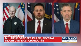 4 officers dead, 4 others wounded in East Charlotte Shooting; Biden calls for gun control
