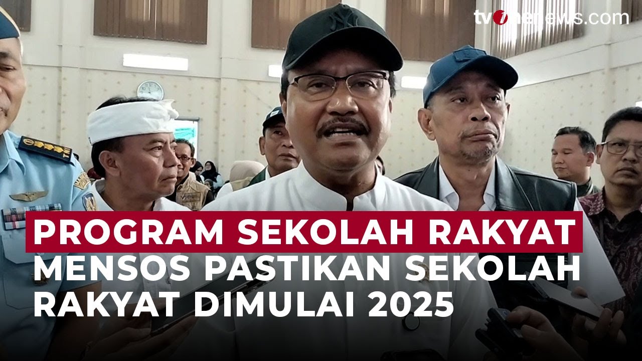 Mensos Siap Luncurkan Sekolah Rakyat, Ini Syarat Masuknya | OneNews Update