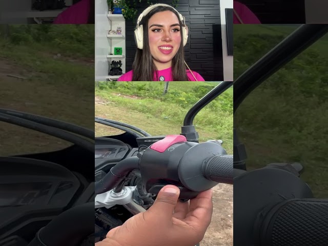 Ele sabe andar de MOTO e eu não 🛵😔