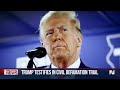 From campaign to courtroom: Trump testifies in defamation damages trial  - 02:39 min - News - Video