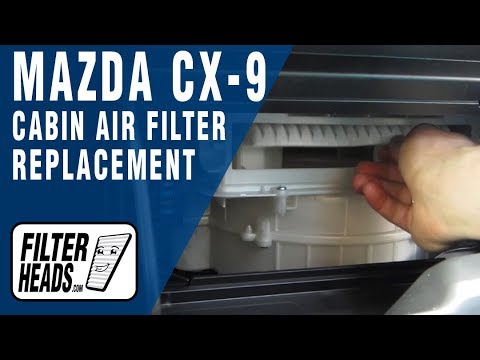 MAZDA CX-9 - Cabin Air Filter Replacement