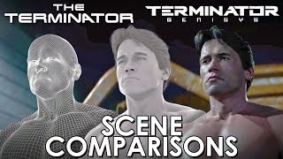 Terminator - porovnanie scén