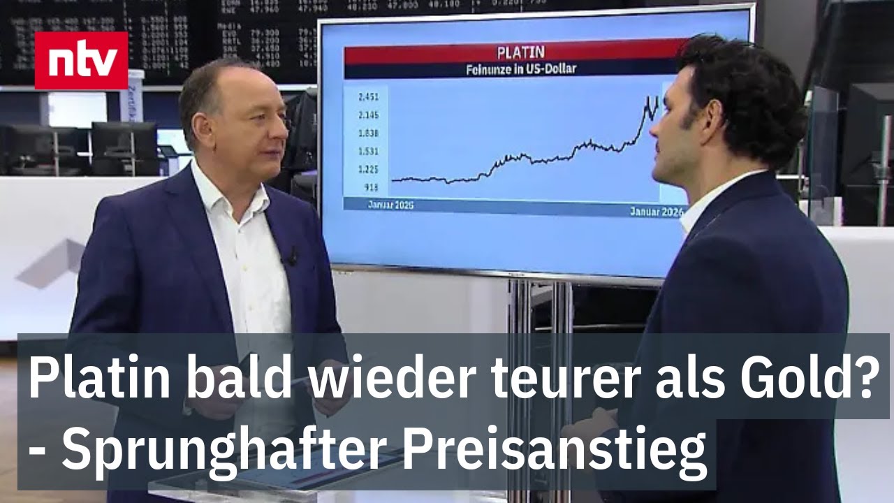 Platin bald wieder teurer als Gold? - Sprunghafter Preisanstieg | ntv