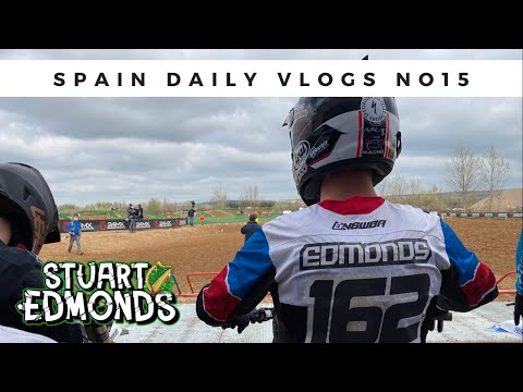 STUART EDMONDS - SPANISH CHAMPIONSHIP RACE DAY
