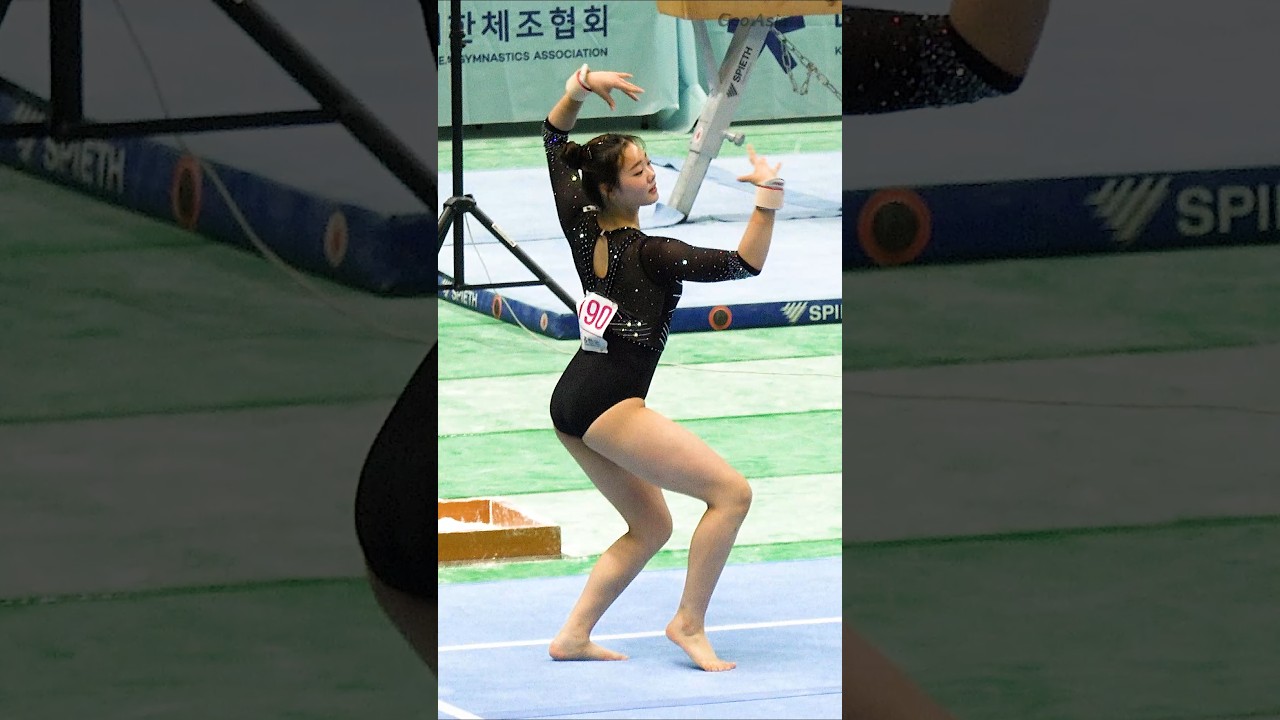 실수도 귀여운!!기계체조 마루 김민교(경북도청) #artisticgymnastics #성가은 #gymnasyics #sportstar