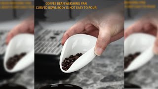 Pratinjau video produk One Two Cups Coffee Dosing Tray Mangkok Takar Biji Kopi Keramik - OX40