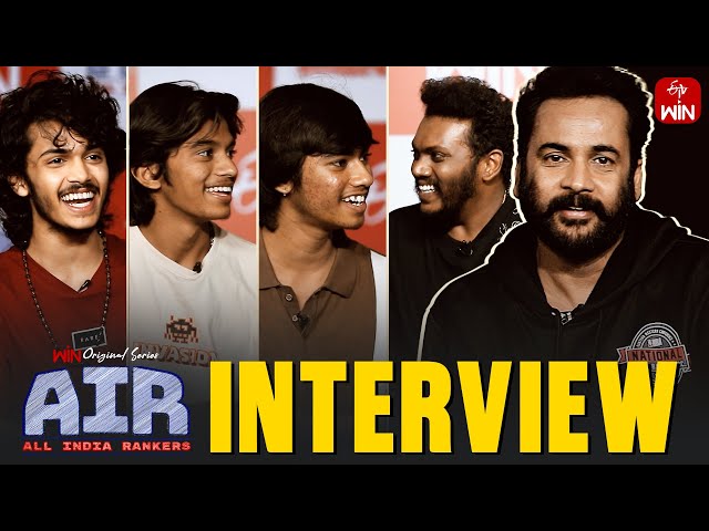 Hilarious Interview with AIR Team & Actor Shivaji | Non Stop Laughs 😂 | Streaming Now on ETV Win