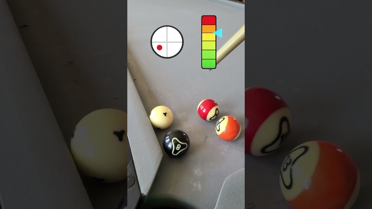 IMPOSSIBLE 8-BALL IN SLOMO 🎥🎱✅