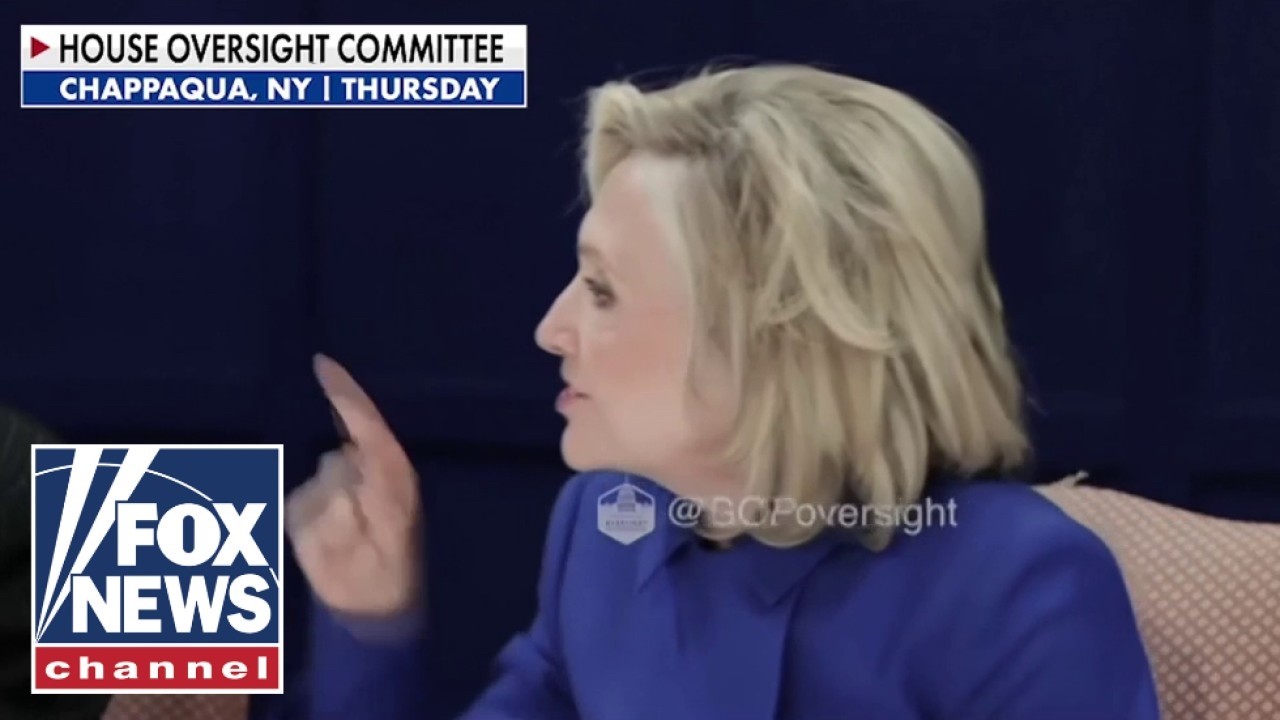 WATCH: Hillary Clinton ERUPTS during Epstein probe: 'I am DONE!'