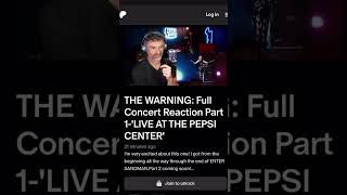 @TheWarning FULL CONCERT REACTION: Pepsi Center 🤘🏼🔥