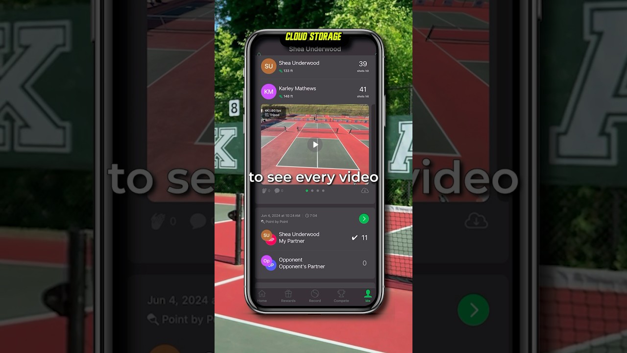 Film More Pickleball Matches With This App