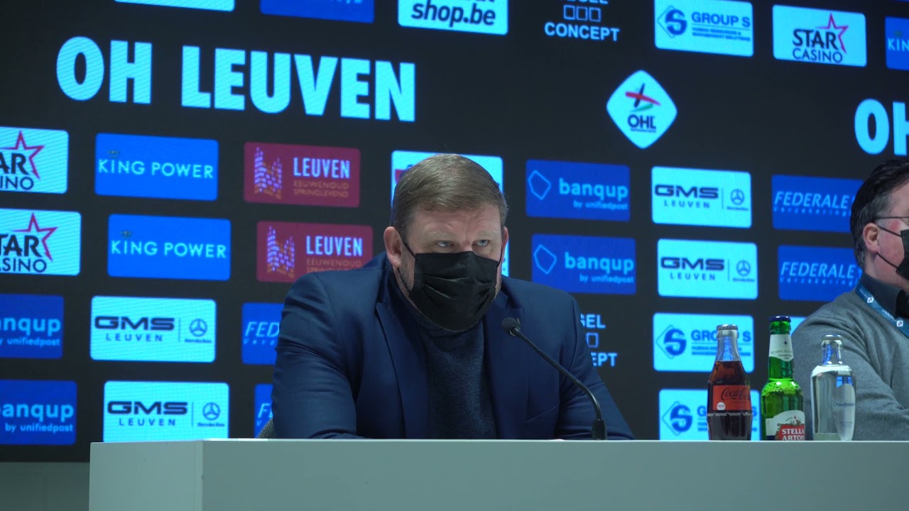 Persconferentie na OHL - KAA Gent