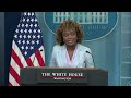 LIVE: Karine Jean-Pierre holds White House briefing | 5/13/2024  - 00:00 min - News - Video