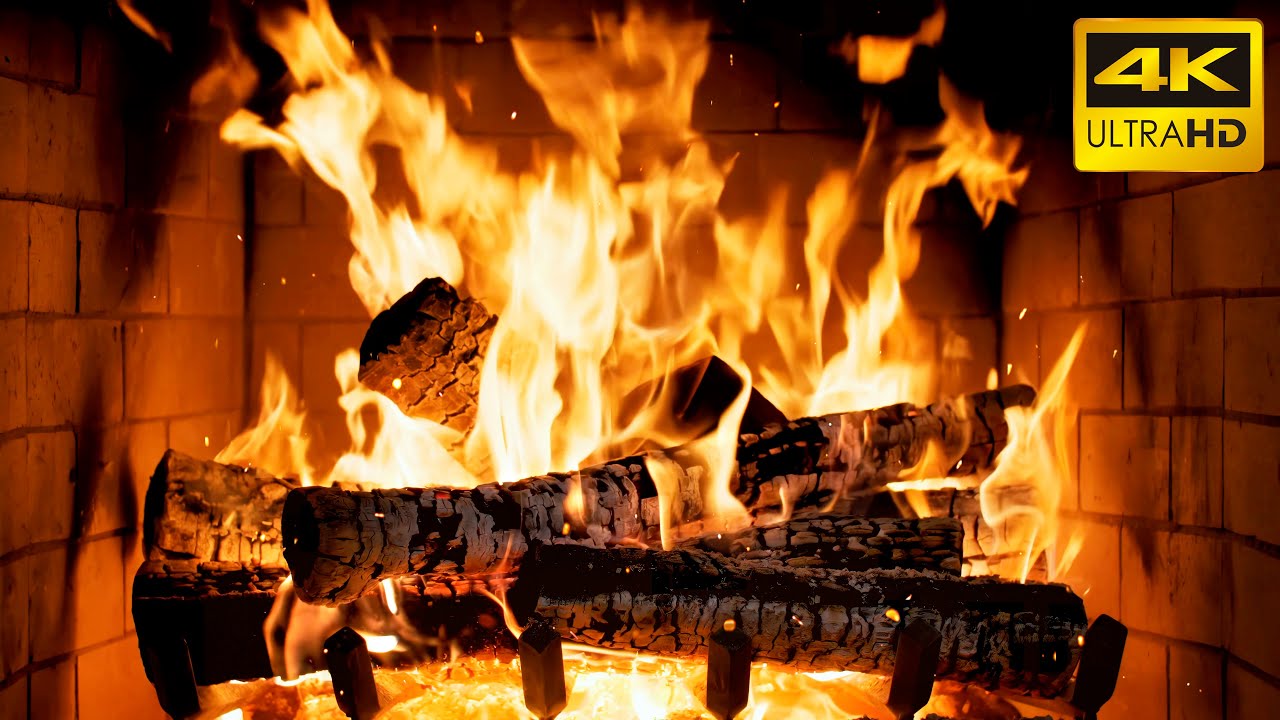 🔥 The WORLD’S COZIEST FIREPLACE with COZY WINTER AMBIENCE and FIRE SOUNDS for QUIET WINTER DAYS
