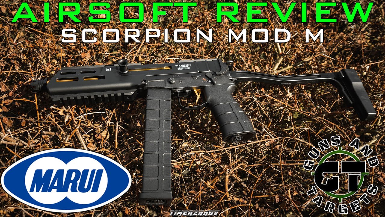 Airsoft Review #59 Scorpion Mod M Tokyo Marui (GUNS AND TARGETS)