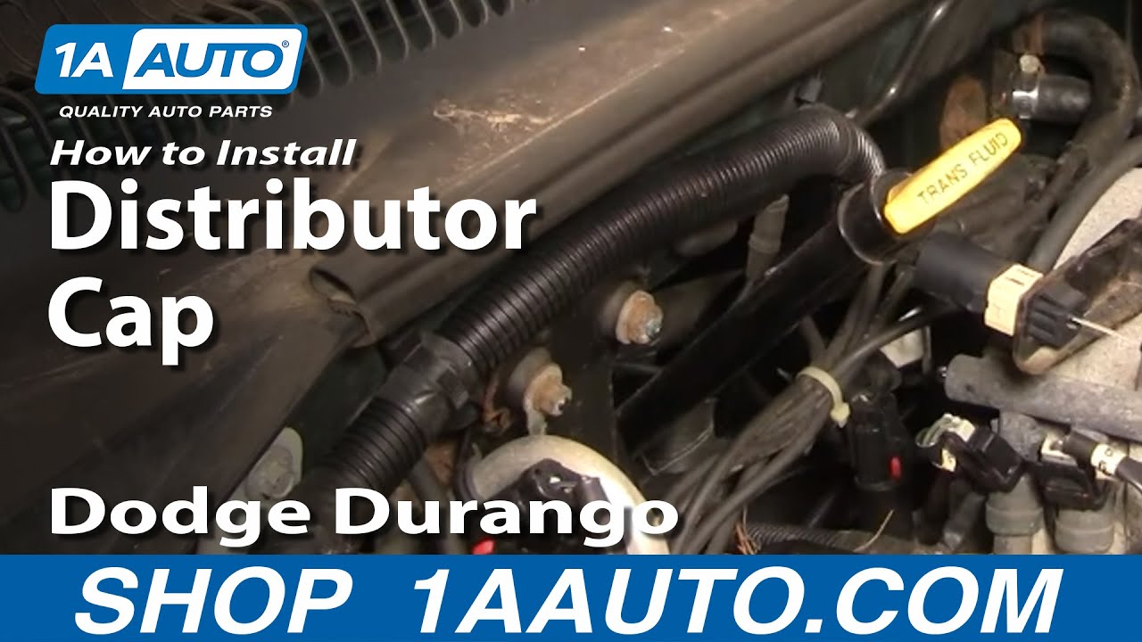 How To Install Replace Distributor Cap Rotor Dodge Dakota ... dodge 318 points wiring 