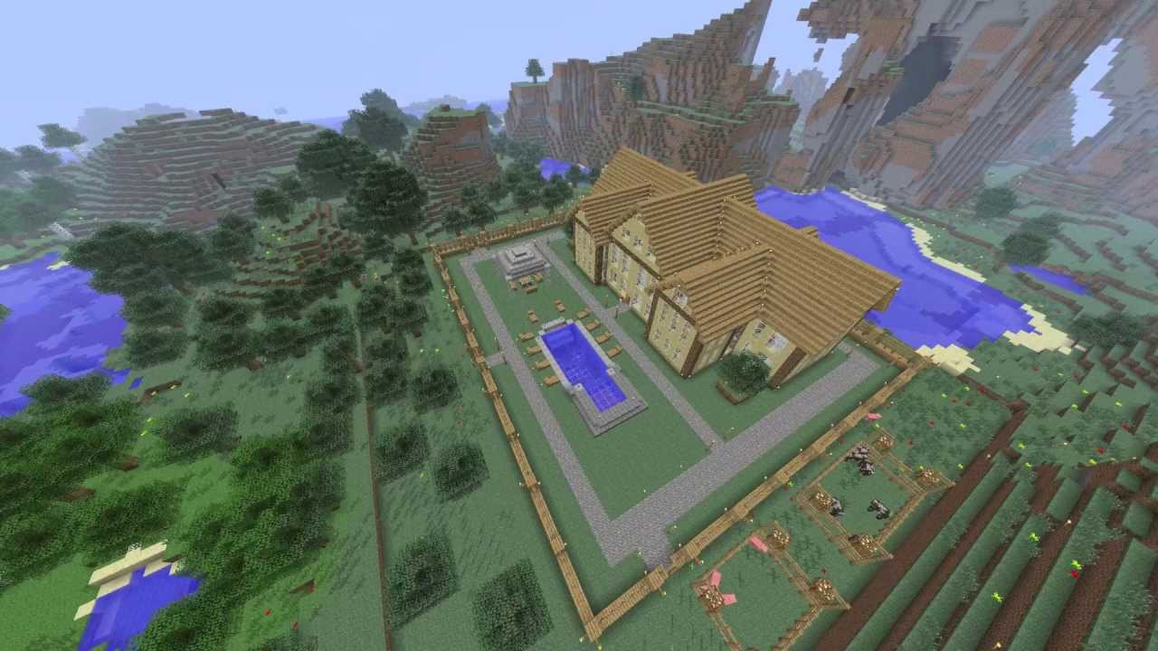 Como hacer una buena casa en minecraft - WiziradCraft - YouTube