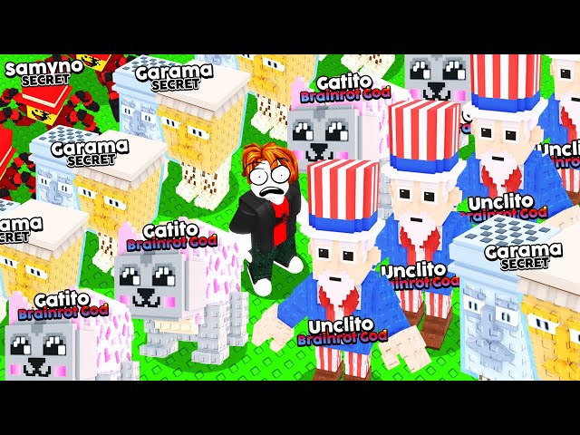 ADMIN ATIVOU SORTE INFINITA PRA EVOLUIR DO NOOB AO PRO NO ROUBE O BRAINROT 🤯 *SECRETO TODA HORA*
