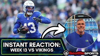 Instant Reaction: #Seahawks vs. #Vikings Week 13 | #SeattleSports