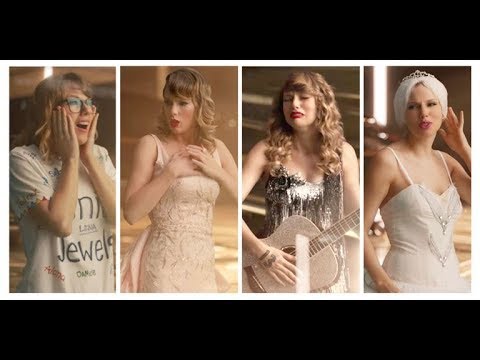 Every Old Taylor Swift in Look what you make me do Music Video