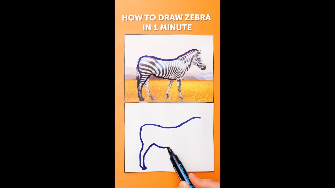 EASY 1 MINUTE DRAWING LESSON #shorts | wordtoweranswers.com