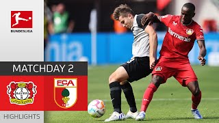 Bayer 04 Leverkusen — FC Augsburg 1-2 | Highlights | Matchday 2 – Bundesliga 2022/23