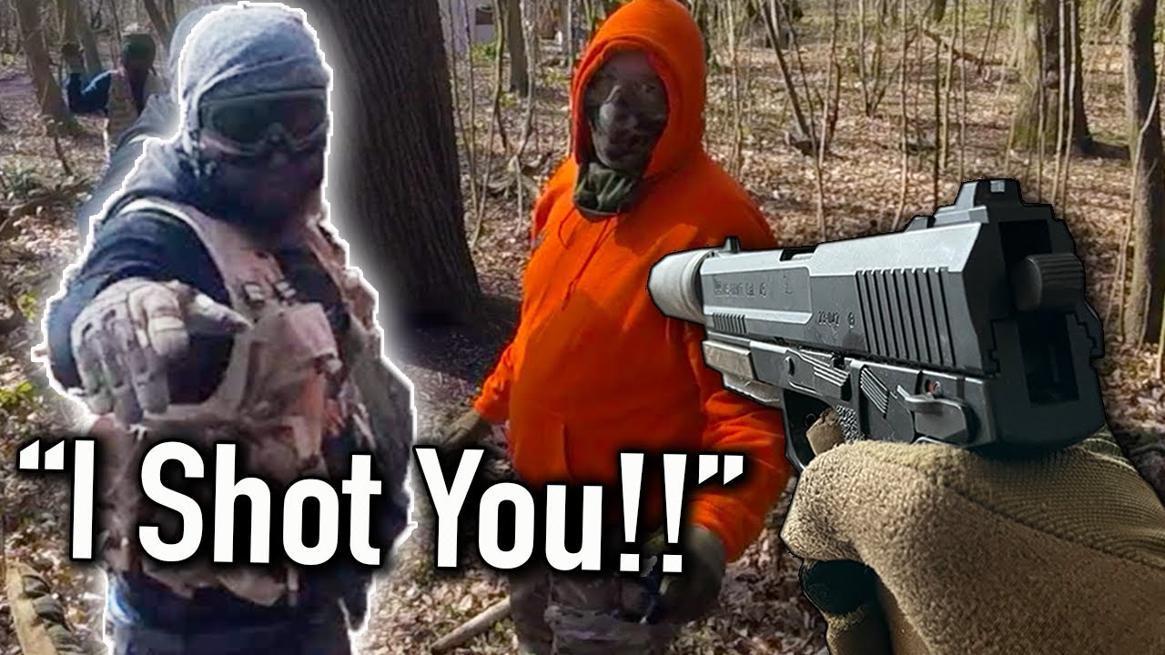 Airsoft Noob accuses Pro Player of CHEATING