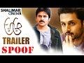 A Aa Movie Trailer Spoof - Nithin as Pawan Kalyan Version