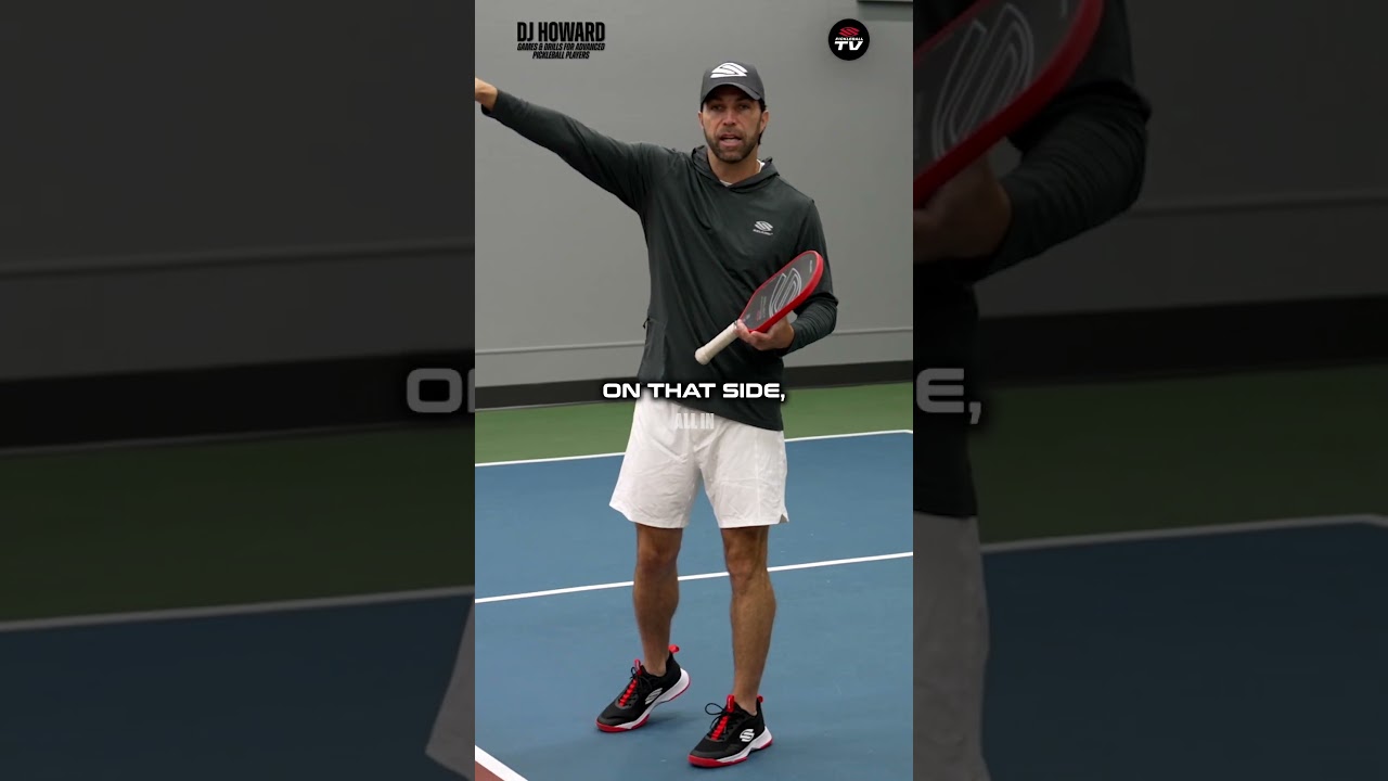 Pickleball mental coach DJ Howard will teach you a game called "Cutthroat" 🥵 #pickleball