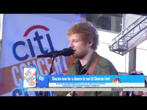 Ed Sheeran - What Do I Know? (Live on Today Show)