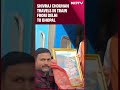 Shivraj Singh Chouhan | Shivraj Chouhan Travels In Train From Delhi To Bhopal  - 00:40 min - News - Video