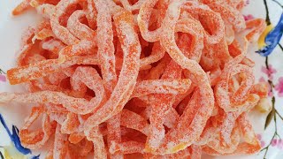 số  25 - Cách Làm Mứt  Cà Rốt  dẻo Mềm màu đẹp  đón tết / món ăn việt