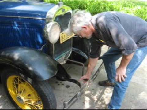 Model a ford hand crank
